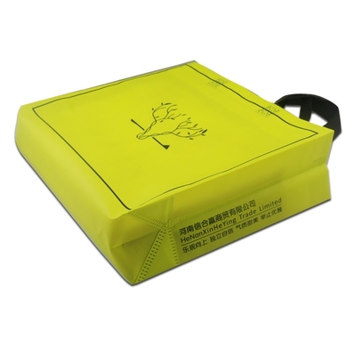大型再利用可能なハンドル 食料品 トート 家庭用製品用のカスタムノン織物ショッピングバッグ