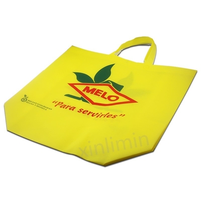 大型再利用可能なハンドル 食料品 トート 家庭用製品用のカスタムノン織物ショッピングバッグ