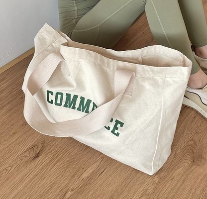 環境に優しい 買い物用 オーバーサイズのキャンバス トートバッグ オーダーメイド ロゴとOEM/ODM 受け入れられる