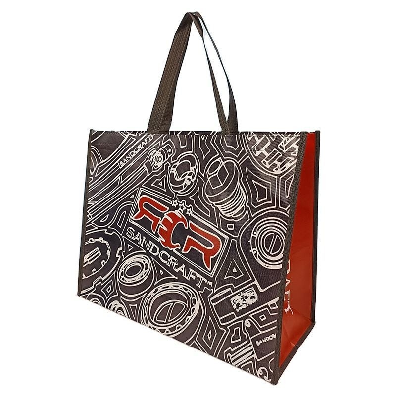 30*10*40 黒色 切断式 織物 雑貨 買い物 トートバッグ